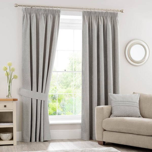 Chenille Pencil Pleat Curtains