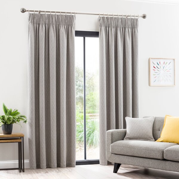 Oslo Pencil Pleat Curtains