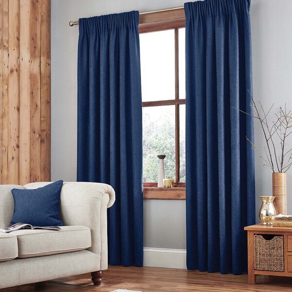 Jennings Thermal Pencil Pleat Curtains