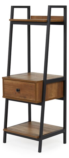 Fulton Ladder Bedside Table, Pine Effect