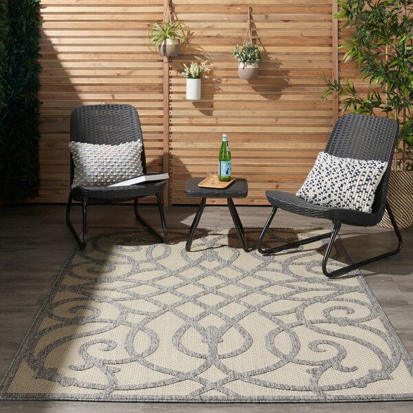 Cozumel Scroll Indoor Outdoor Rug