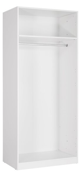 Acton Double Wardrobe, White