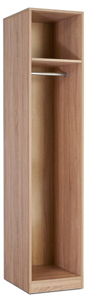 Holborn Single Wardrobe, Light Wood