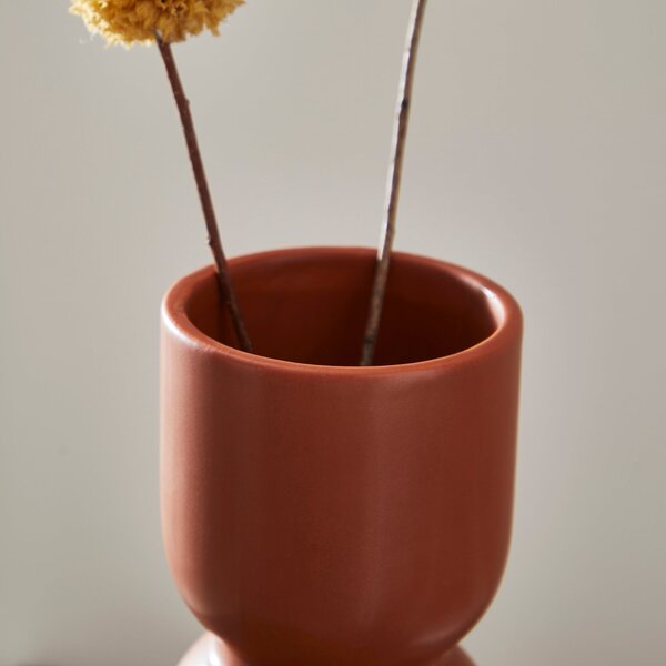 Elements Butterscotch Ceramic Vase