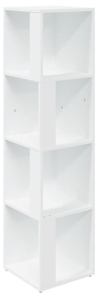 Corner Cabinet White 33x33x132 cm Engineered Wood