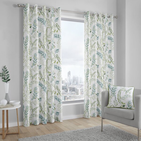 Fusion Fernworthy Eyelet Curtains