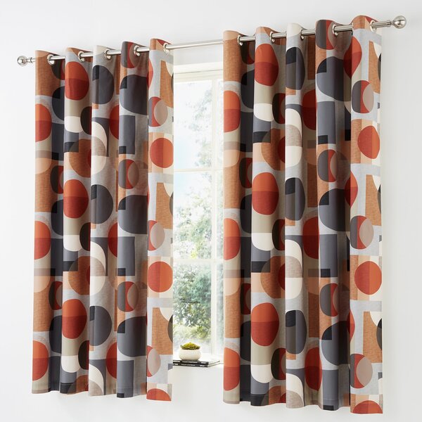 Elements Oscar Blackout Eyelet Curtains