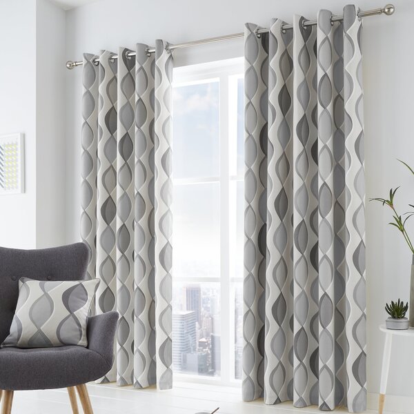 Fusion Lennox Eyelet Curtains