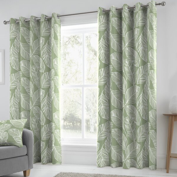 Fusion Matteo Eyelet Curtains