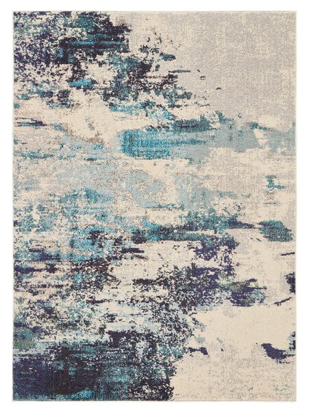 Teal Celestial Rug