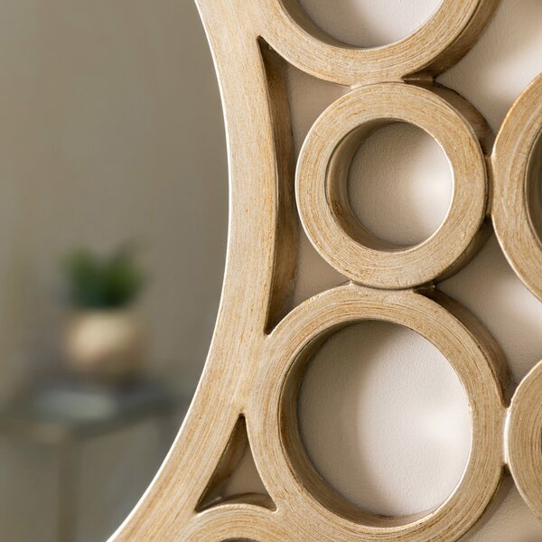 Palmer Circles Round Wall Mirror