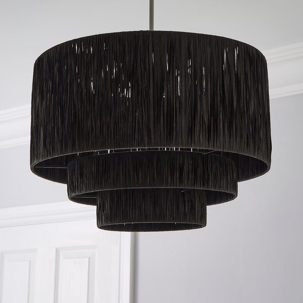 Ruolan Raffia 3 Tier Pendant Shade