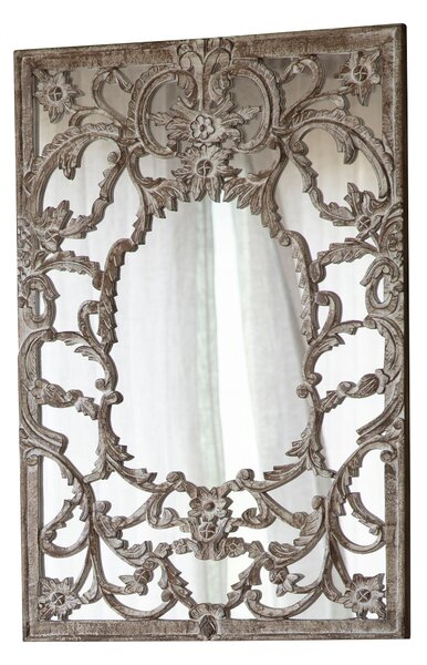 Carina Ornate Rectangle Wall Mirror