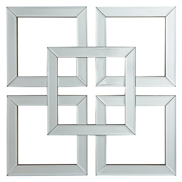 Luxe Decorative Geo Mirror Wall Art