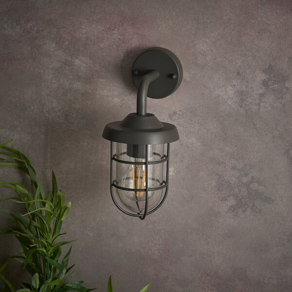 Barker Industrial Outdoor Wall Light