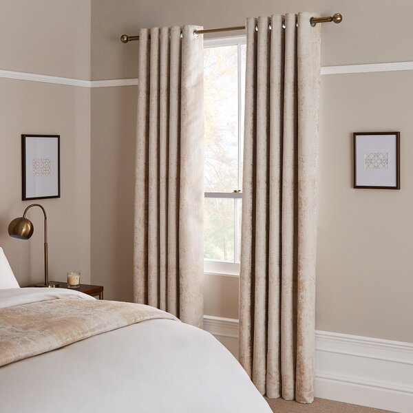 Dorma Purity Corinthia Blackout Eyelet Curtains