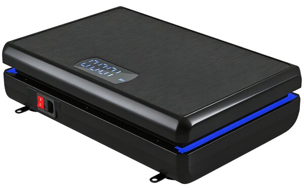 SPORTNOW Vibration Plate Exercise Machine with 120 Speed Levels, 5 Programs, Quiet Vibrating Plate with Resistance Bands