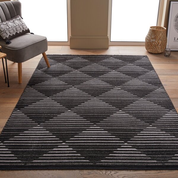 Jazz Geometric Indoor Outdoor Rug