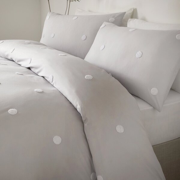 Appletree Dot 100% Cotton Duvet Cover and Pillowcase Set