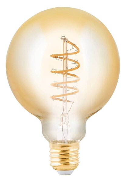Globe LED bulb E27 4 W amber Ø 9.5 cm