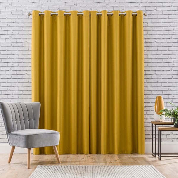 Montreal Ultra Blackout Eyelet Curtains