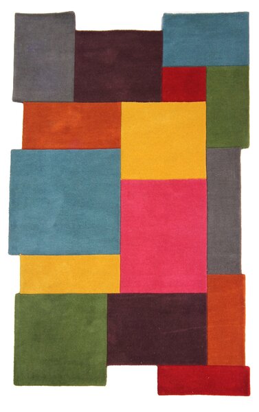 Abstract Collage Rug