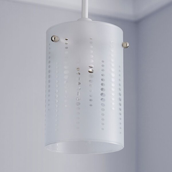 Grayson Dot Glass White Easy Fit Pendant Shade