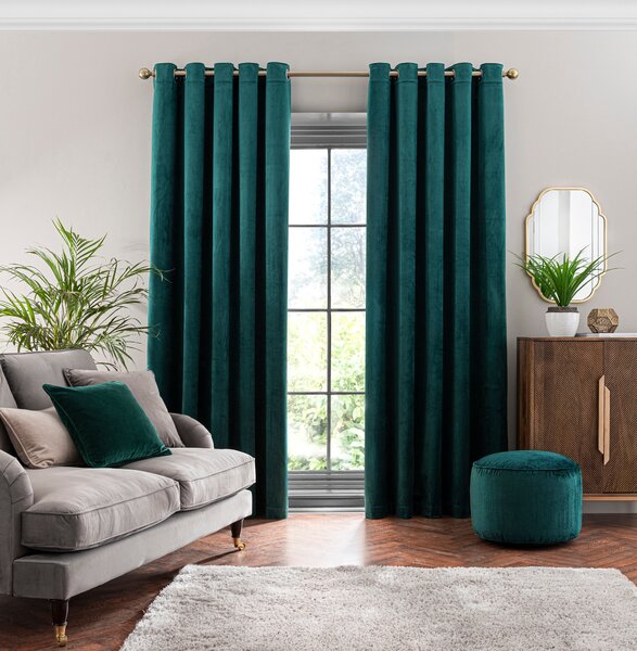 Isla Ultra Blackout Eyelet Curtains