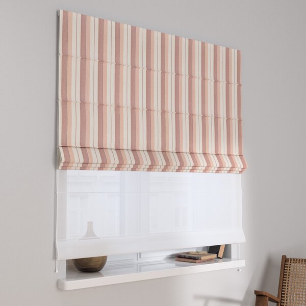 Voile and fabric roman blind (DUO II)