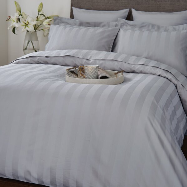 Hotel Cotton 230 Thread Count Stripe Duvet Cover