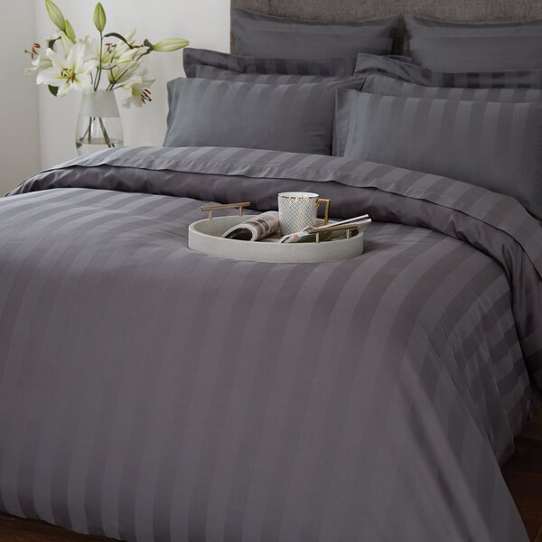 Hotel Cotton 230 Thread Count Stripe Duvet Cover