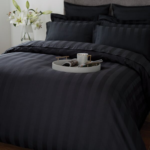 Hotel Cotton 230 Thread Count Stripe Duvet Cover