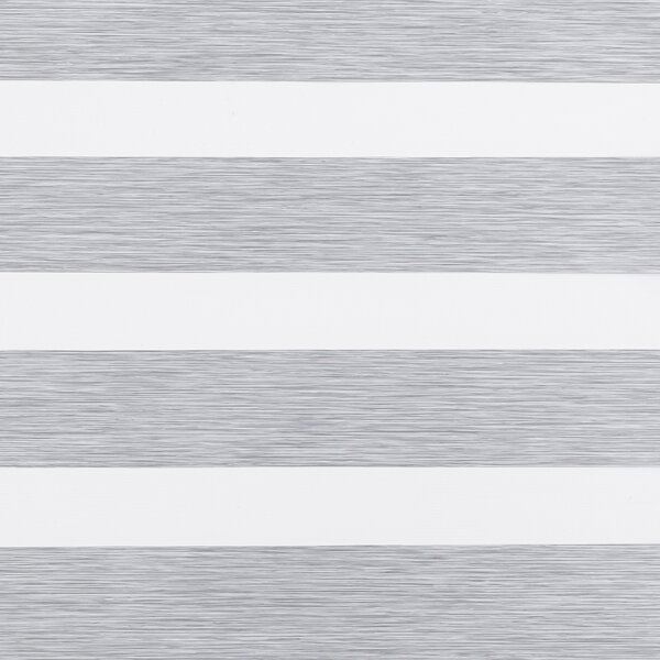 Stria Day and Night Grey Roller Blind