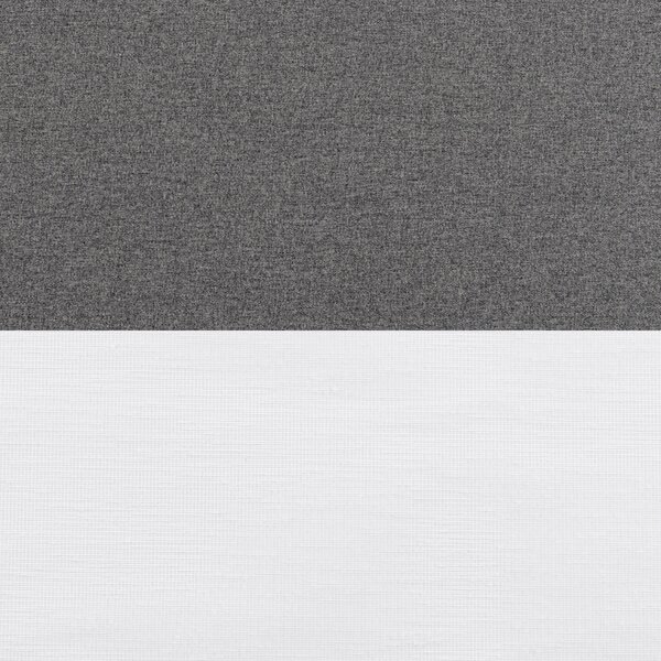 Luna Grey Blackout and Pollen Reducing Double Roller Blind