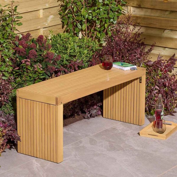 Prestige Wooden Garden 2 Seater Bench In Natural