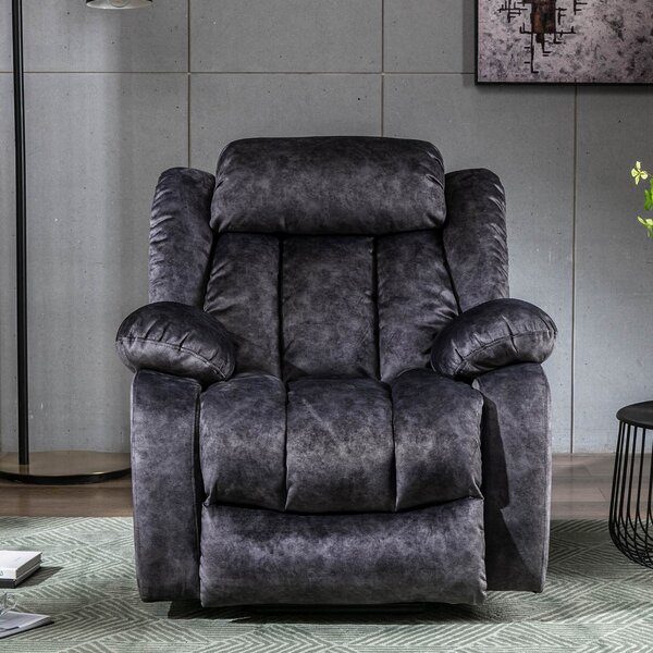 Power Lift Recliner Massage Chair with Heat and Vibration, Heavy Duty Safety Motion for Elderly, Easy Assembly, 96x95x100 cm, Grey Aosom UK