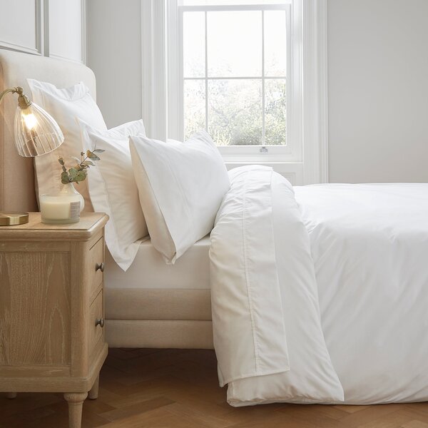 Dorma Crisp & Fresh 400 Thread Count Egyptian Cotton Percale Duvet Cover