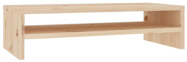 Monitor Stand 50x24x13 cm Solid Wood Pine