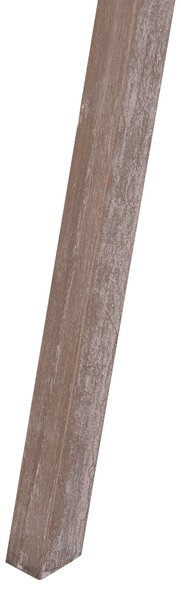 HOMCOM Vintage Tripod Floor Lamp Retro Industrial Photography Light Spotlight Antique Searchlight Wooden Base