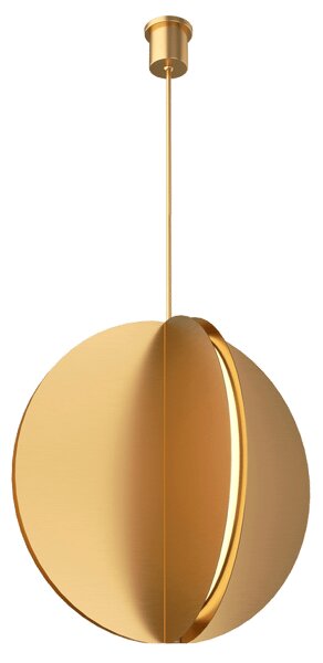 Bau Pendant Natural Brass, Light, Medium - Andrew Martin