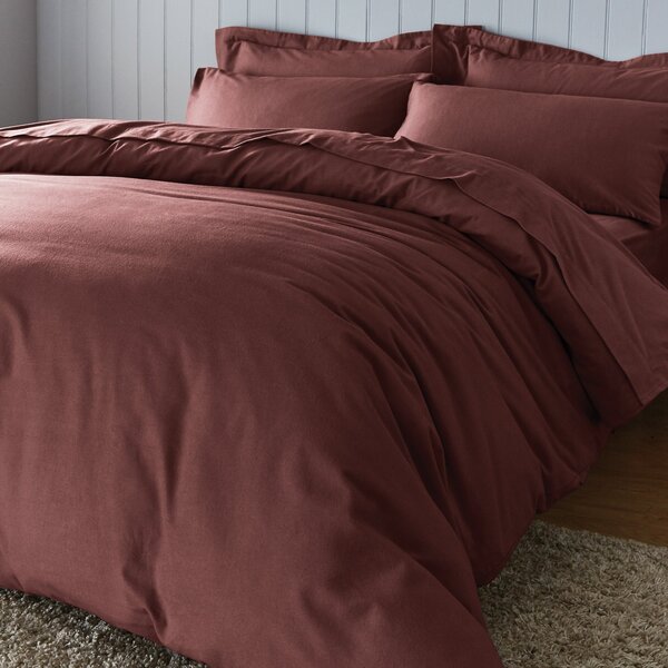 Soft & Cosy Luxury Brushed Cotton Duvet Cover and Pillowcase Set