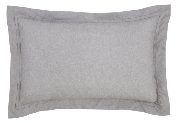 Denver Marl Grey Pintuck Oxford Pillowcase