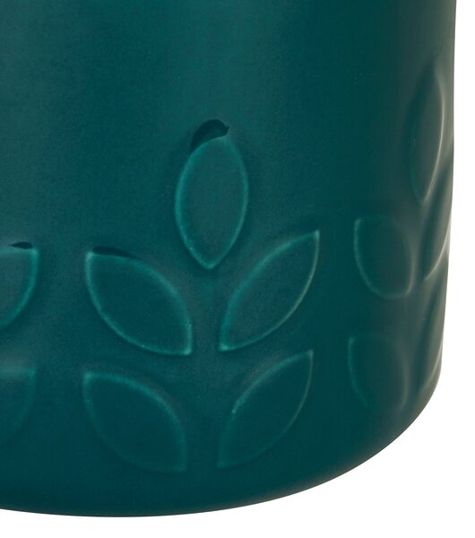 Teal Elements Vete Ceramic Kitchen Canister