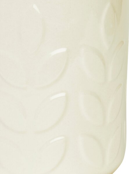 Elements Vete Cream Ceramic Utensil Pot Cream