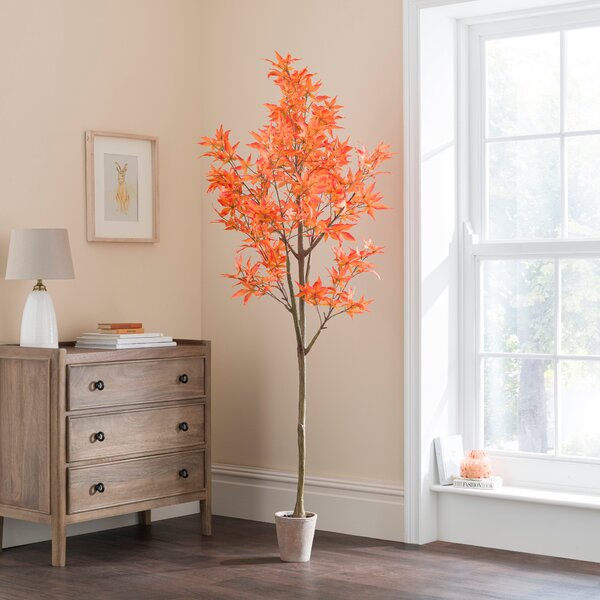 Artificial Maple Tree in Terracotta Plant Pot