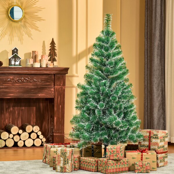 HOMCOM Artificial Christmas Tree, 1.5M-Green Aosom UK