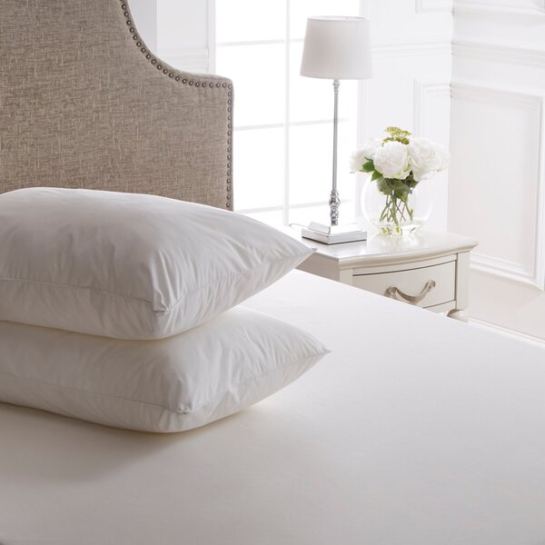 Dorma Pack of 2 Sumptuous Down Like Back Sleeper Pillows