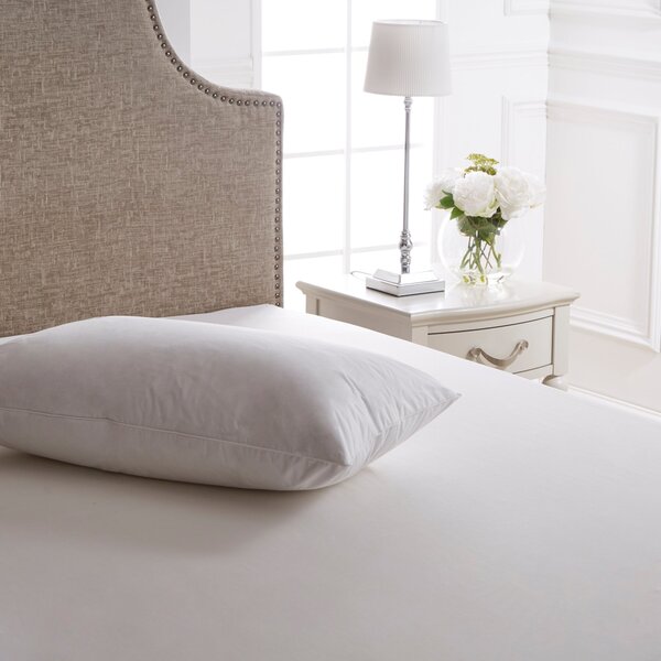 Dorma Luxurious White Goose Down Back Sleeper Pillow