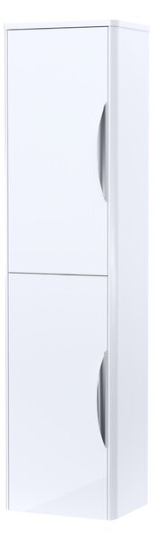 Parade Tall Storage Unit Gloss White