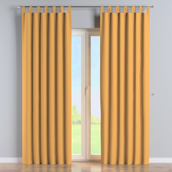 Tab top curtains